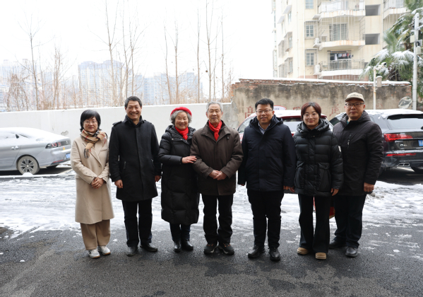 校领导开展春节走访慰问活动